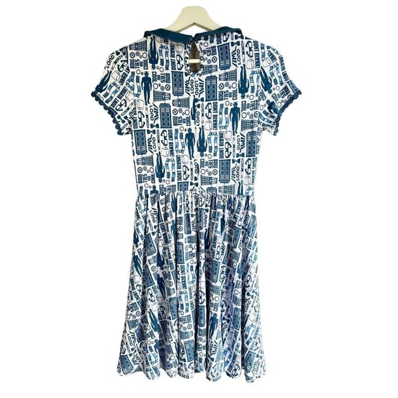 Hot Topix Dr. Who Flare Dress Size Small NWT - Picture 3 of 9